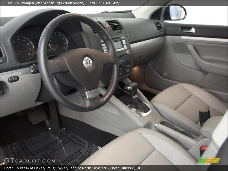  2009 Jetta Wolfsburg Edition Sedan Art Grey Interior