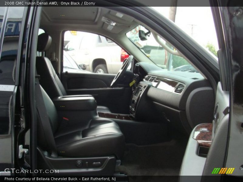 Onyx Black / Ebony 2008 GMC Yukon Denali AWD