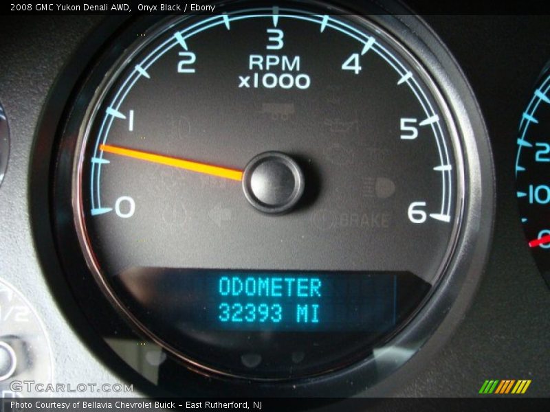 Onyx Black / Ebony 2008 GMC Yukon Denali AWD