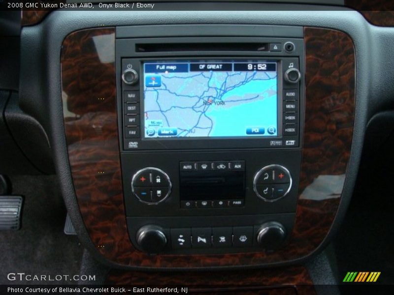 Onyx Black / Ebony 2008 GMC Yukon Denali AWD