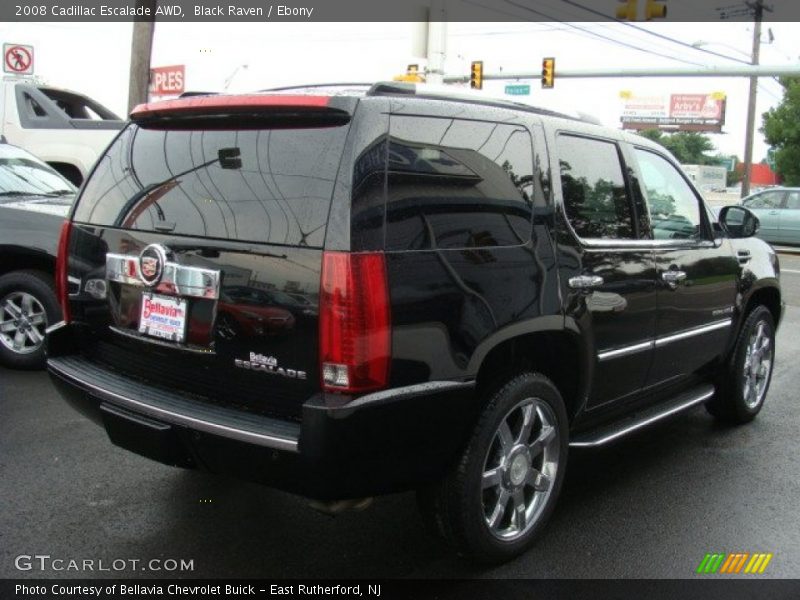 Black Raven / Ebony 2008 Cadillac Escalade AWD