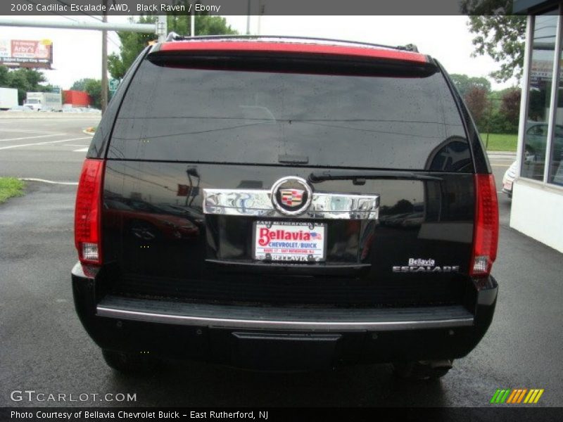 Black Raven / Ebony 2008 Cadillac Escalade AWD