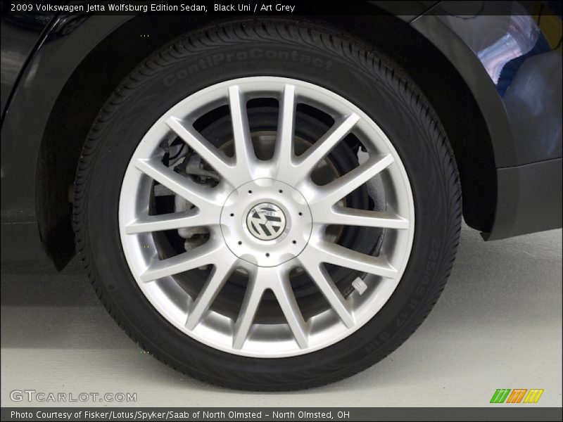  2009 Jetta Wolfsburg Edition Sedan Wheel