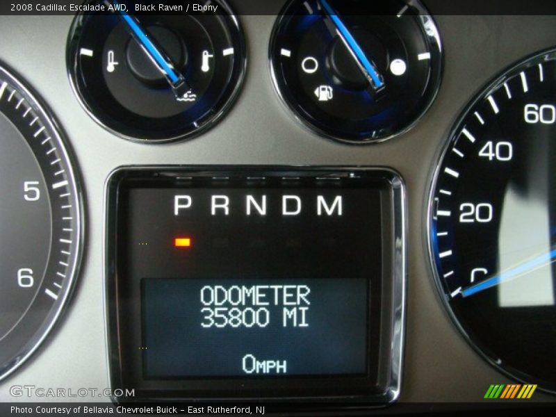 Black Raven / Ebony 2008 Cadillac Escalade AWD