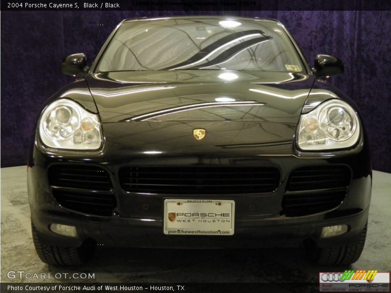 Black / Black 2004 Porsche Cayenne S