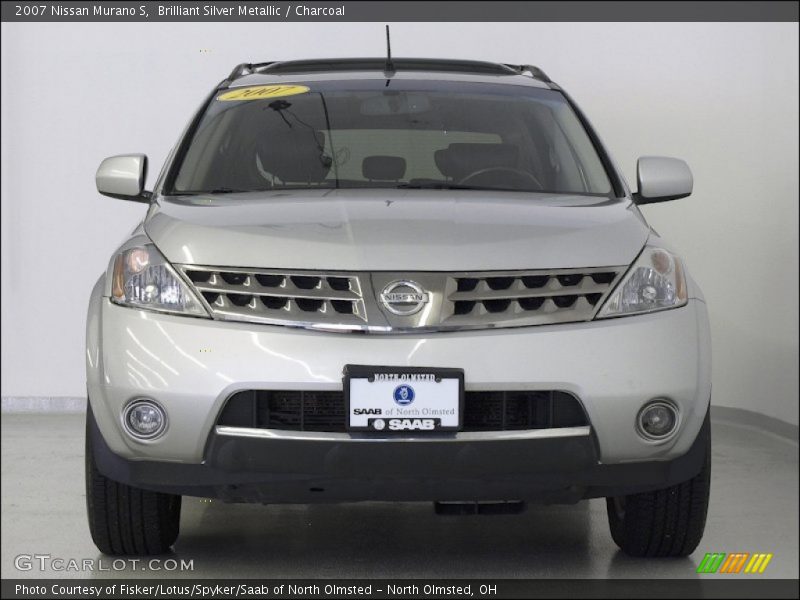 Brilliant Silver Metallic / Charcoal 2007 Nissan Murano S