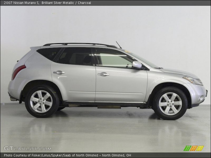 Brilliant Silver Metallic / Charcoal 2007 Nissan Murano S