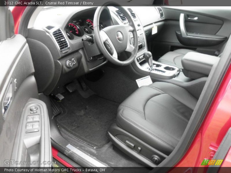 Crystal Red Tintcoat / Ebony 2012 GMC Acadia SLT