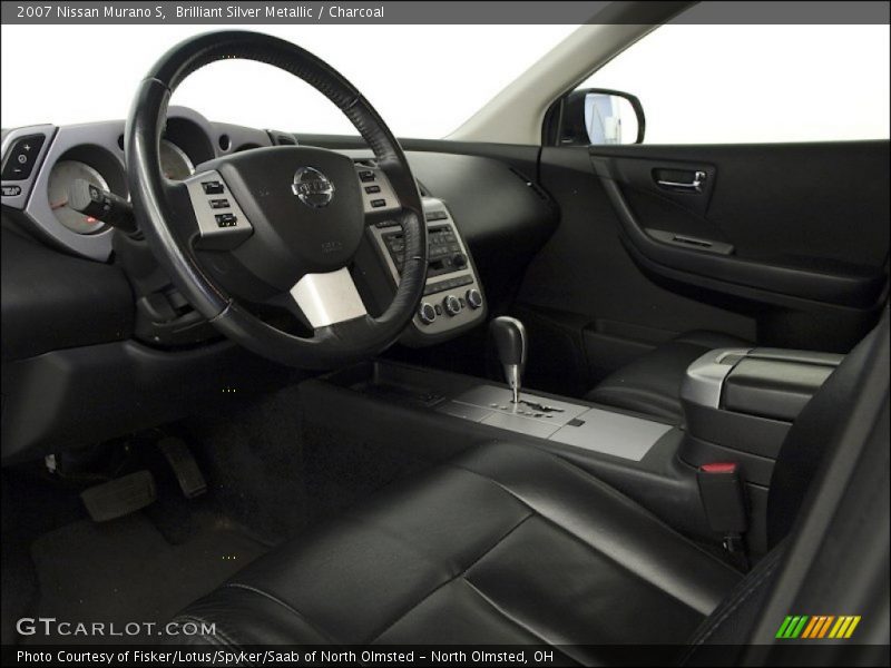 Brilliant Silver Metallic / Charcoal 2007 Nissan Murano S