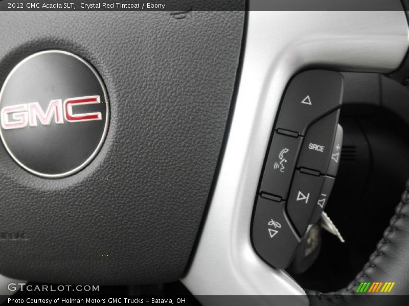 Crystal Red Tintcoat / Ebony 2012 GMC Acadia SLT