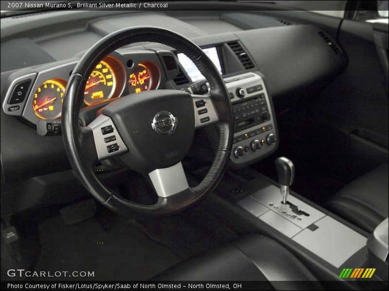 Brilliant Silver Metallic / Charcoal 2007 Nissan Murano S