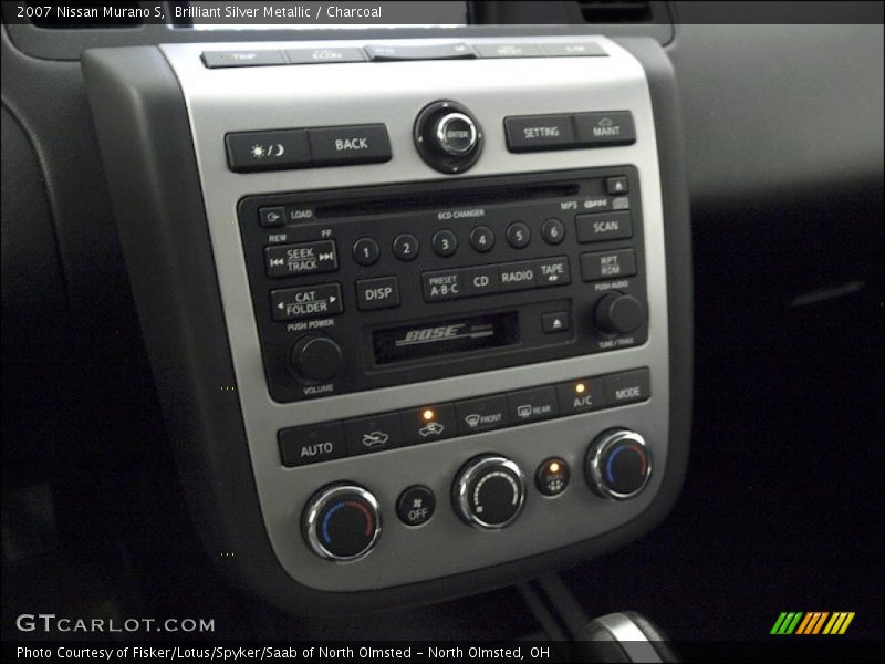 Brilliant Silver Metallic / Charcoal 2007 Nissan Murano S