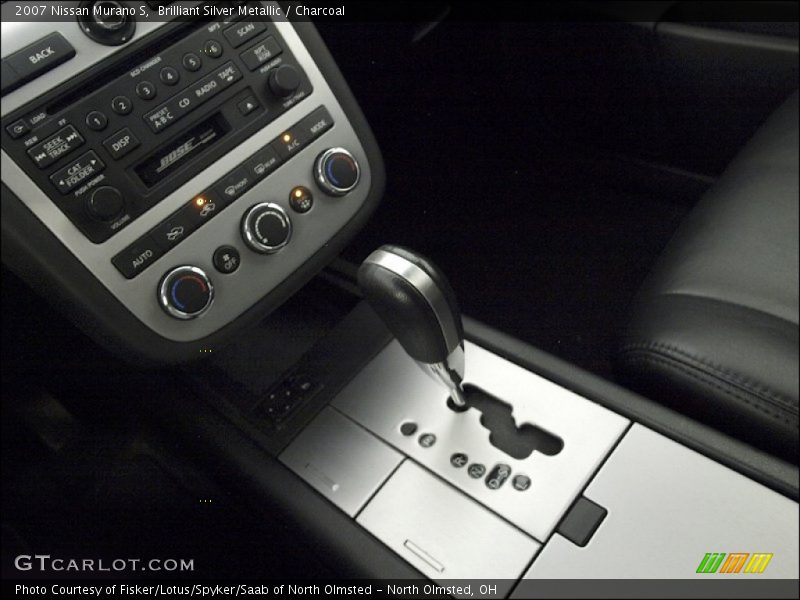 Brilliant Silver Metallic / Charcoal 2007 Nissan Murano S