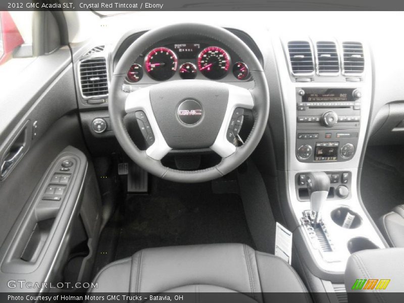 Dashboard of 2012 Acadia SLT