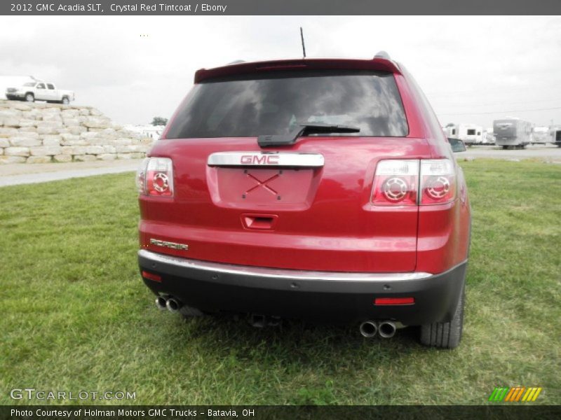 Crystal Red Tintcoat / Ebony 2012 GMC Acadia SLT