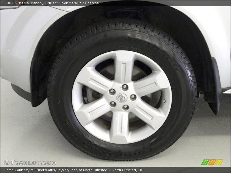 Brilliant Silver Metallic / Charcoal 2007 Nissan Murano S
