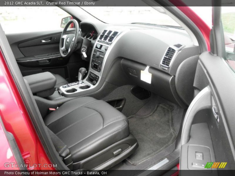 Crystal Red Tintcoat / Ebony 2012 GMC Acadia SLT