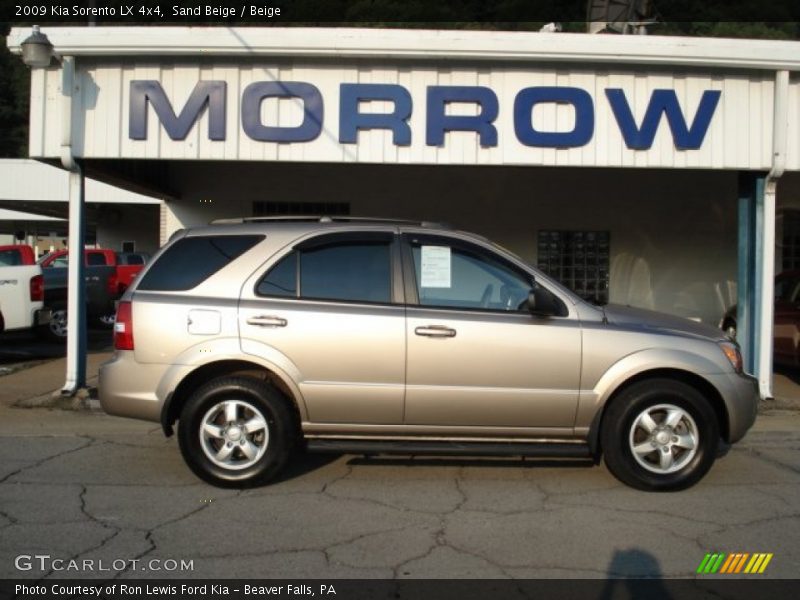 Sand Beige / Beige 2009 Kia Sorento LX 4x4