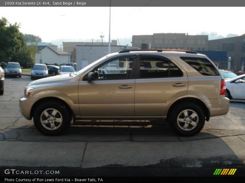 Sand Beige / Beige 2009 Kia Sorento LX 4x4