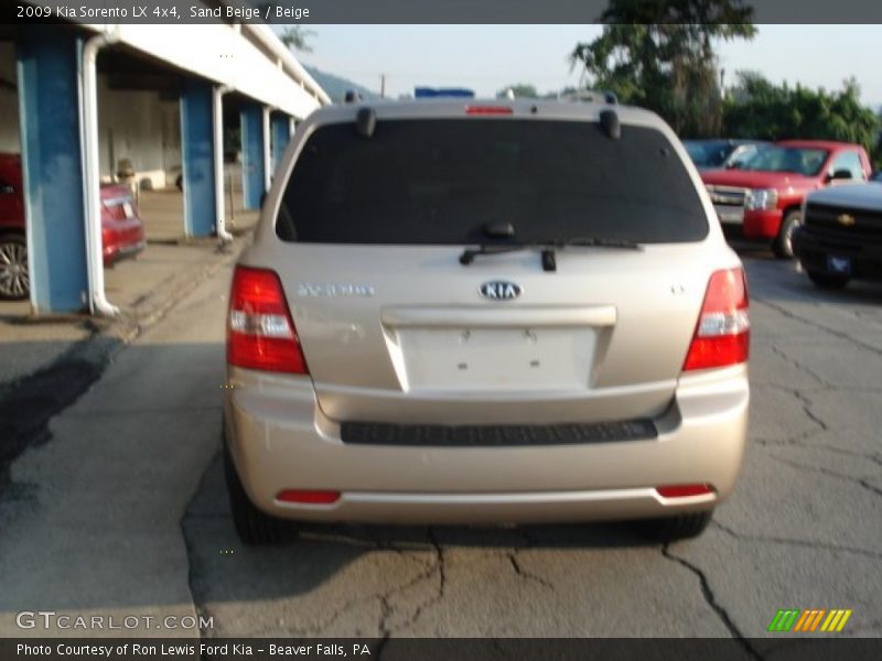 Sand Beige / Beige 2009 Kia Sorento LX 4x4