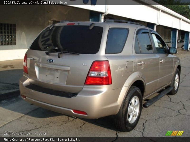 Sand Beige / Beige 2009 Kia Sorento LX 4x4