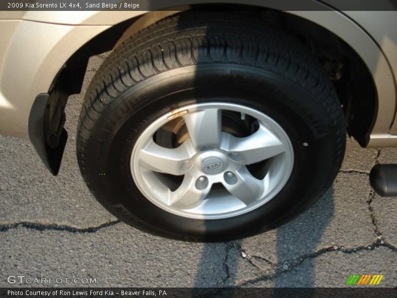Sand Beige / Beige 2009 Kia Sorento LX 4x4