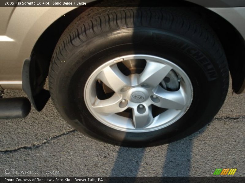 Sand Beige / Beige 2009 Kia Sorento LX 4x4