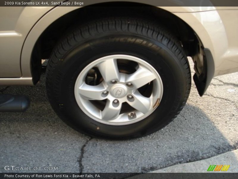 Sand Beige / Beige 2009 Kia Sorento LX 4x4