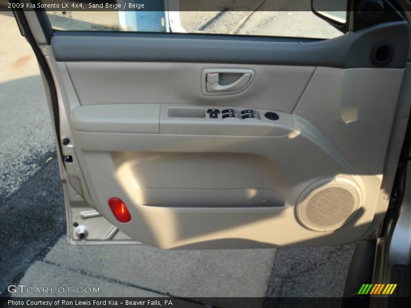 Sand Beige / Beige 2009 Kia Sorento LX 4x4