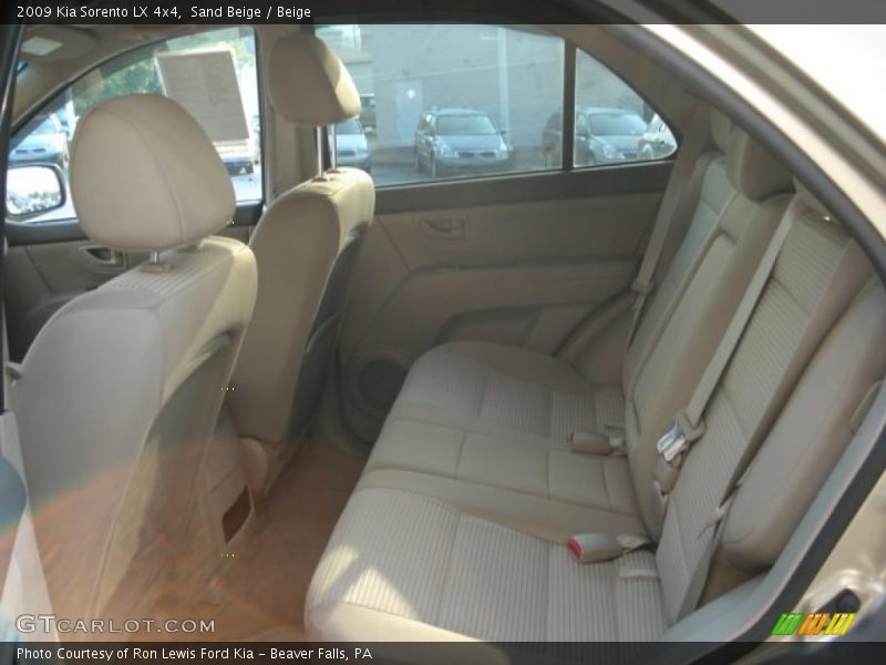 Sand Beige / Beige 2009 Kia Sorento LX 4x4