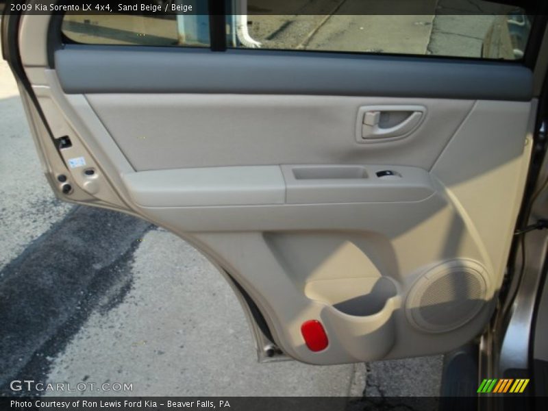 Sand Beige / Beige 2009 Kia Sorento LX 4x4