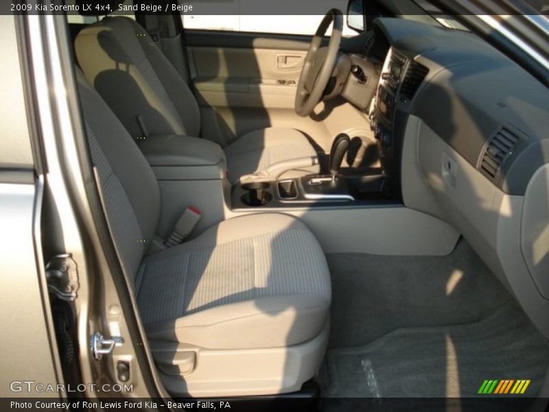 Sand Beige / Beige 2009 Kia Sorento LX 4x4