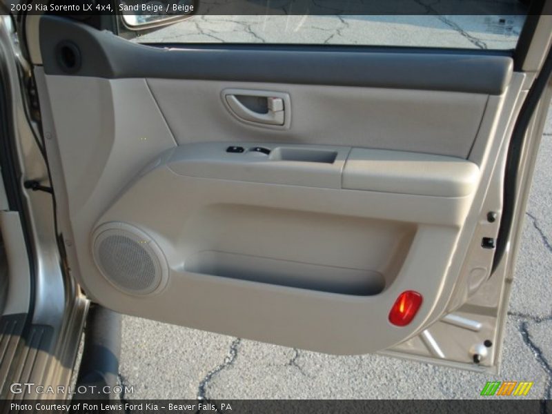 Sand Beige / Beige 2009 Kia Sorento LX 4x4