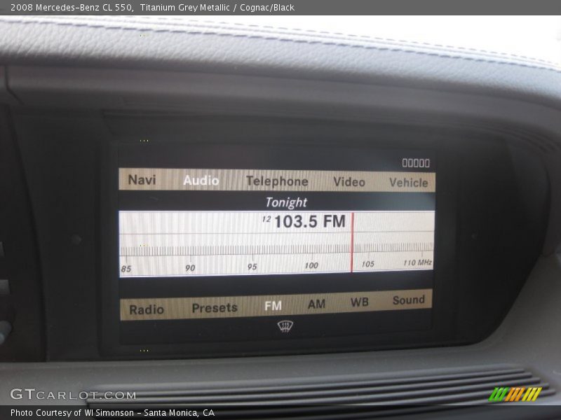 Audio System of 2008 CL 550