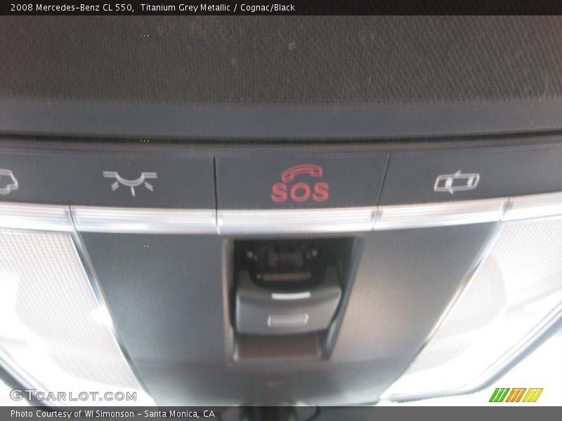 Controls of 2008 CL 550