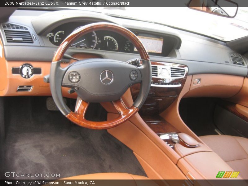 Dashboard of 2008 CL 550