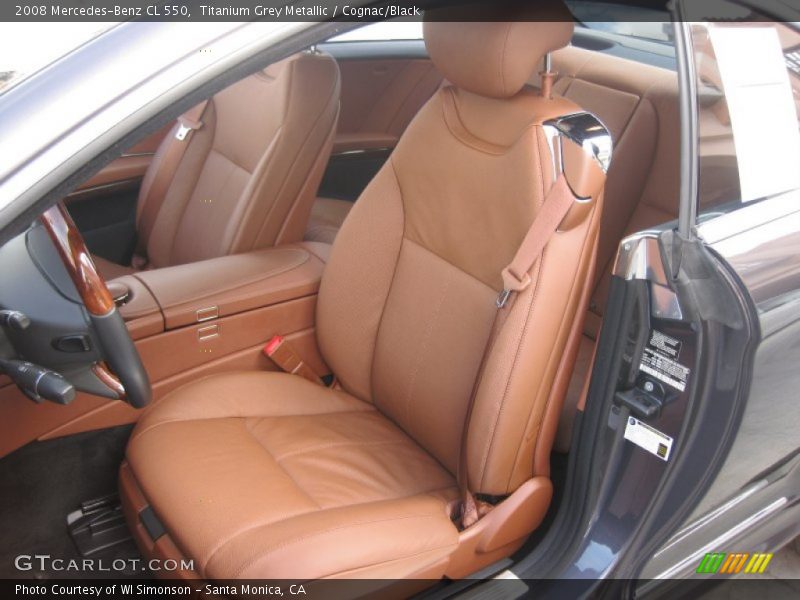  2008 CL 550 Cognac/Black Interior