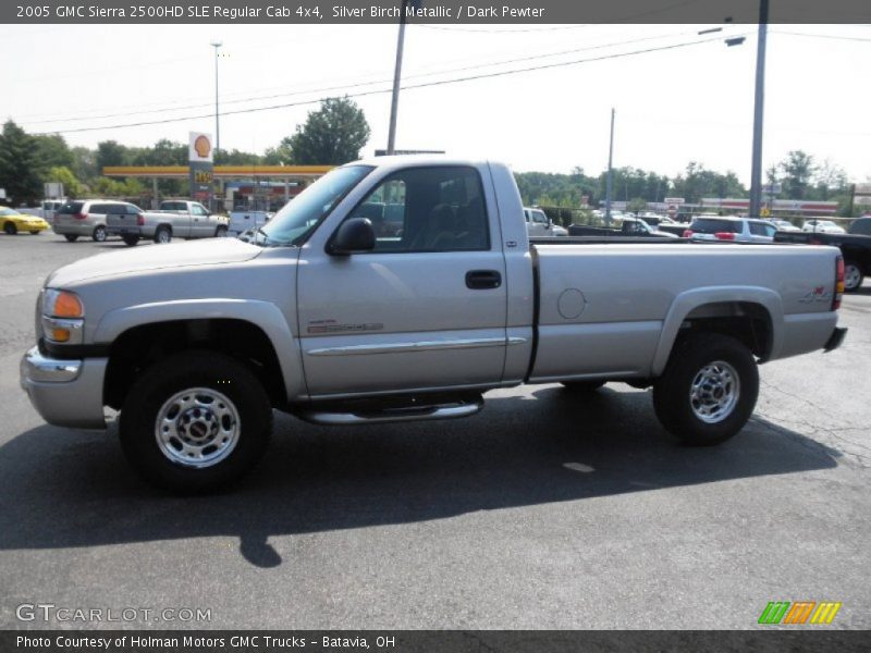  2005 Sierra 2500HD SLE Regular Cab 4x4 Silver Birch Metallic