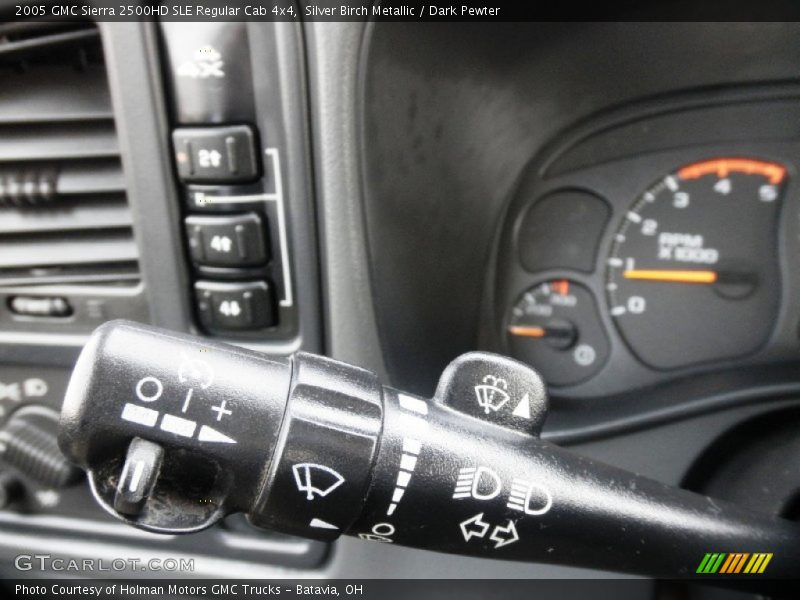 Silver Birch Metallic / Dark Pewter 2005 GMC Sierra 2500HD SLE Regular Cab 4x4