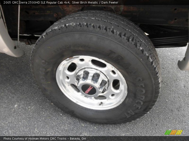 Silver Birch Metallic / Dark Pewter 2005 GMC Sierra 2500HD SLE Regular Cab 4x4