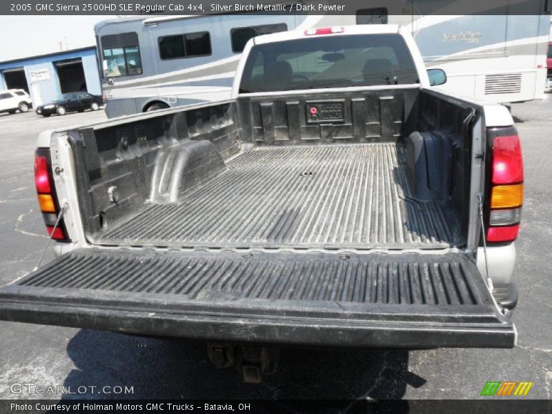 Silver Birch Metallic / Dark Pewter 2005 GMC Sierra 2500HD SLE Regular Cab 4x4