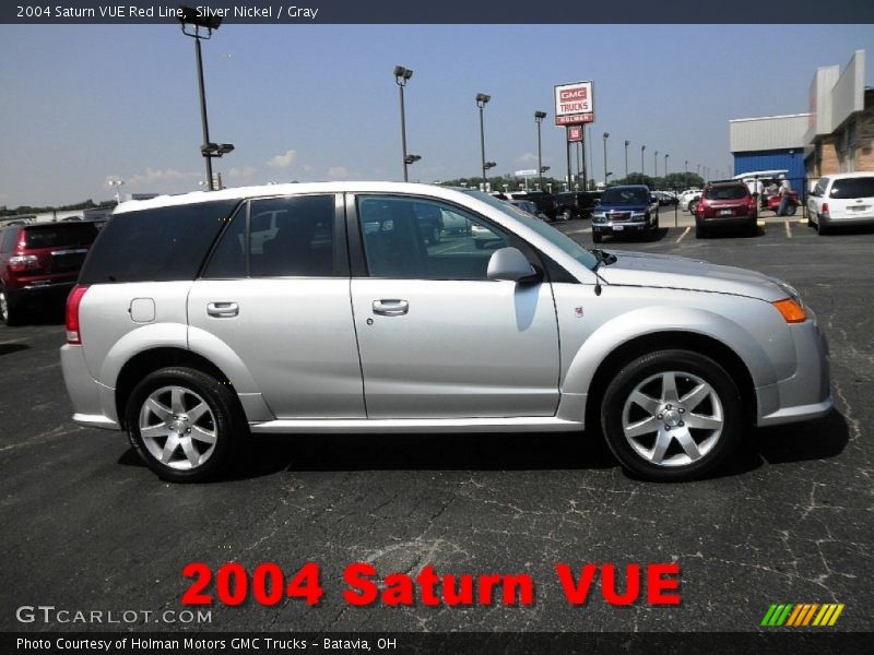 Silver Nickel / Gray 2004 Saturn VUE Red Line