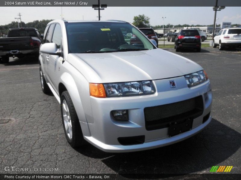Silver Nickel / Gray 2004 Saturn VUE Red Line