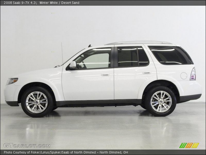 Winter White / Desert Sand 2008 Saab 9-7X 4.2i