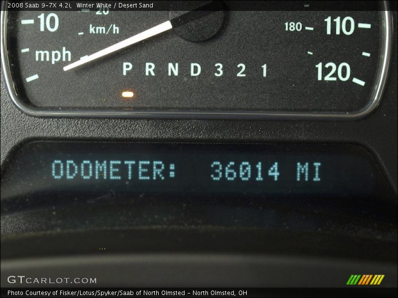 Winter White / Desert Sand 2008 Saab 9-7X 4.2i