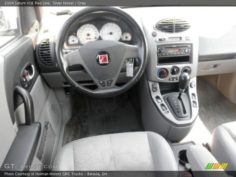 Silver Nickel / Gray 2004 Saturn VUE Red Line