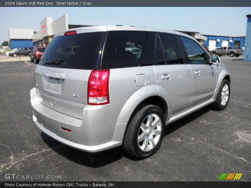 Silver Nickel / Gray 2004 Saturn VUE Red Line