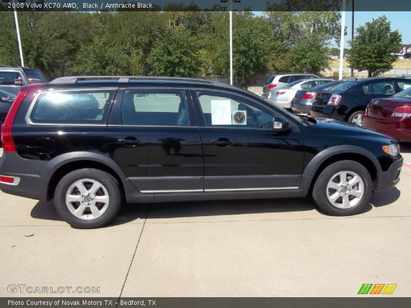 Black / Anthracite Black 2008 Volvo XC70 AWD