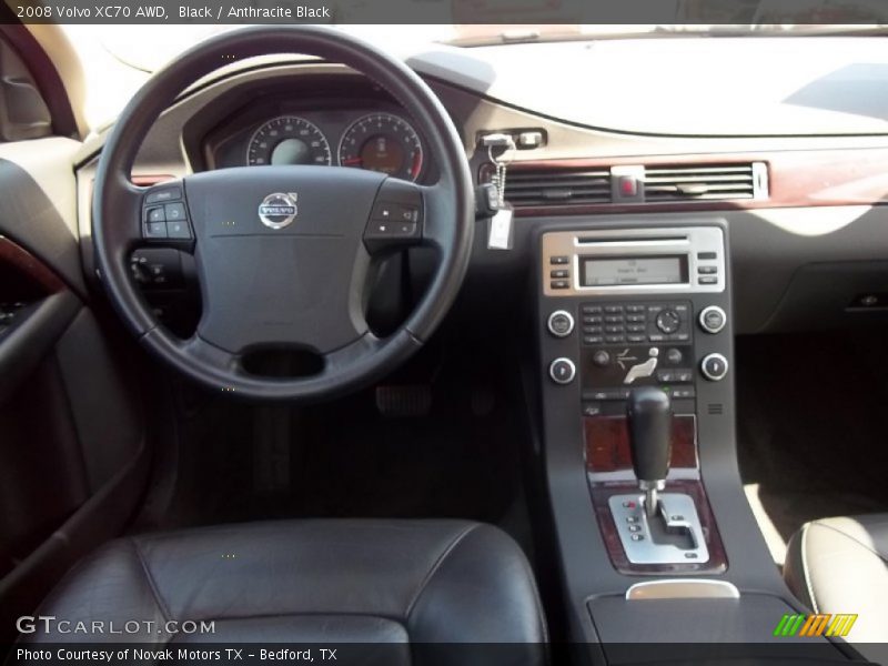 Black / Anthracite Black 2008 Volvo XC70 AWD