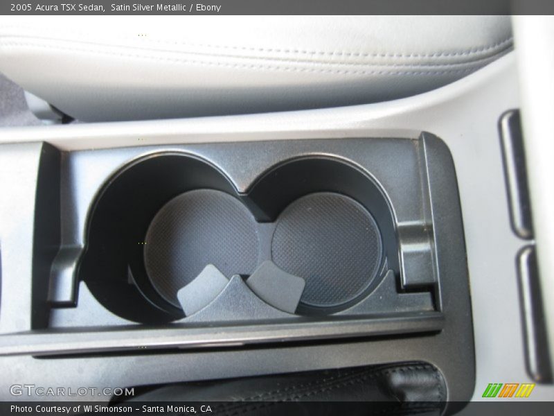 Satin Silver Metallic / Ebony 2005 Acura TSX Sedan